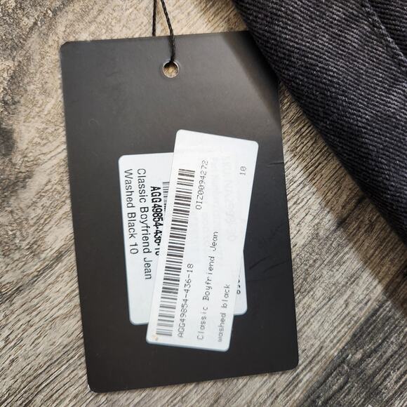 Nasty Gal Classic Boyfriend Jean Washed Black - Picture 5 of 9